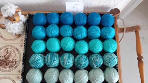 Wolle garnpaket 900 - 900, g