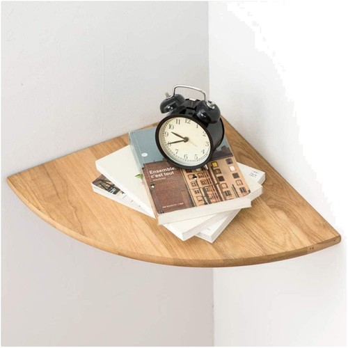Eckregal holz eiche - eckregal,