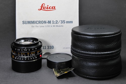 Leica summicron 35mm - summicron-m, "king