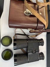 Carl Zeiss Jena NOTAREM 10x40B mc DDR Binoculars mit Sonnenblenden selten LESEN
