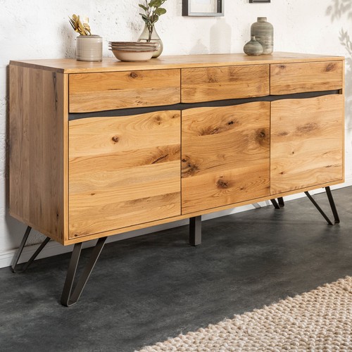 Massivholz sideboard living - sideboard,