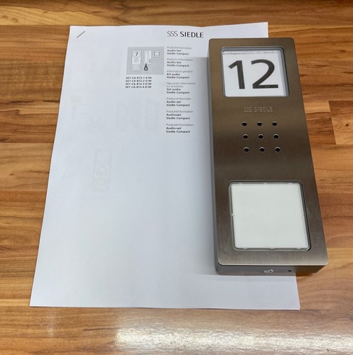 Siedle 812 edelstahl - ca, 812-1