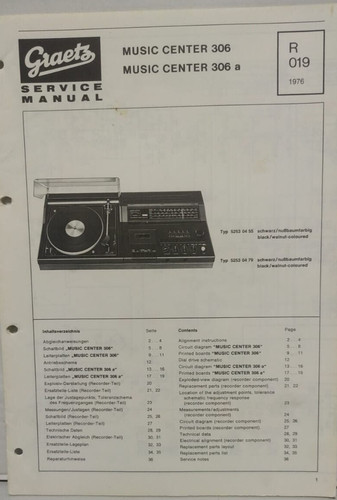 Graetz service manual - service,