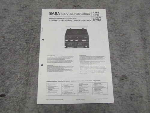 Schaltplan service manual - schaltplan, für