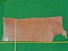 Blankleder natur,vegetabil 5-9mm dick halber Croupon zur Auswahl