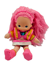 Regina Regenbogen „Tickled Pink“ Puppe 24 cm (1983) Hallmark ? Rainbow Brite ?