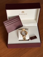 Aigner Damenuhr Salerno Gold