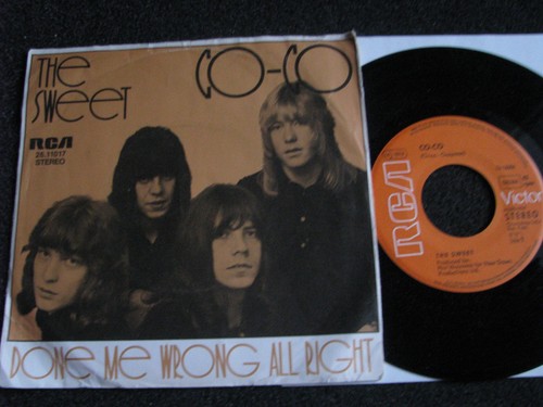 Sweet vinyl 1971 - sweet-co, 7"