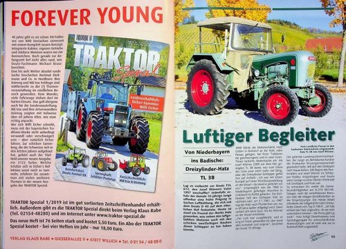Schlepper post 2019 hatz tl - schlepper, 02/2019