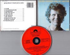 Georg Danzer CD UND SO WEITER 1983 Polydor 813 986-2 red face smooth edged case