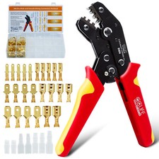 Crimpzange Flachsteckhülsen