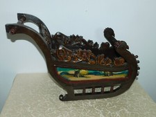 Antiker Puppen Schlitten mit