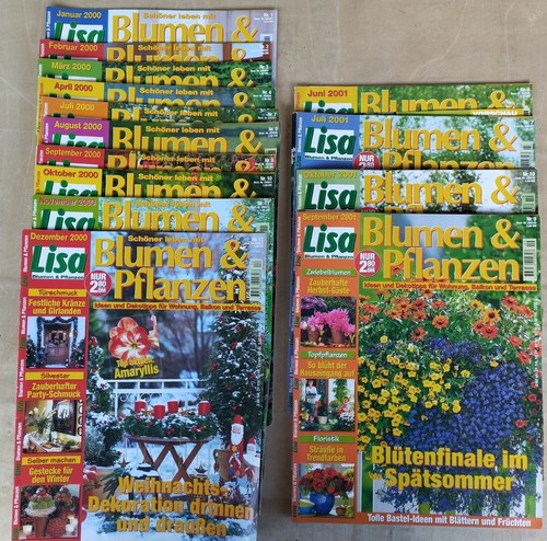 Zeitschriften lisa blumen - 14, &