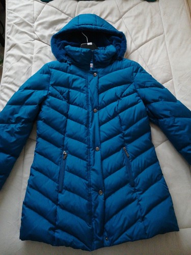 Daunenjacke neu petrol - daunenjacke,