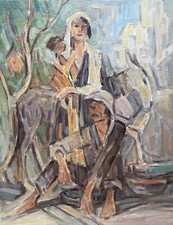 Ölbild Karl Freede Leer