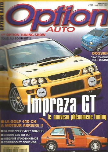 Auto option 101 impreza gt - auto, nr.