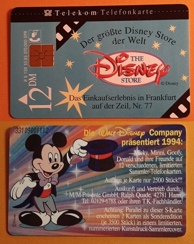 Telefonkarten disney the - telefonkarten,