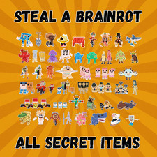 Steal A Brainrot | All Secret Items | SAB Rare Secrets | Random Mutation | Fast