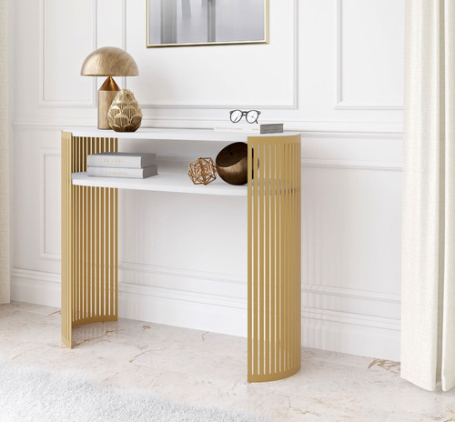 Konsolentisch oval purtino - konsolentisch,