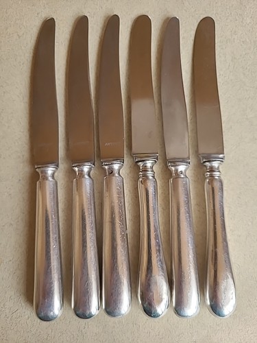 Messer clarfeld versilbert - 6,
