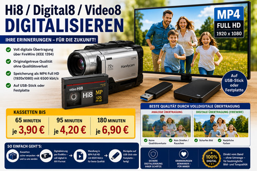 8mm camcorder kassetten - 8mm,