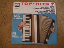 Albert Vossen, Akkordeon Und Sein Orchester - Top-Hits 7in (VG/VG) .