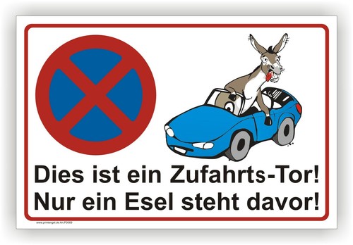 Dies ist ein zufahrts tor - ist,