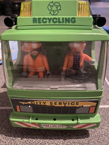 Playmobil 3121 müllwagen mit - playmobil,