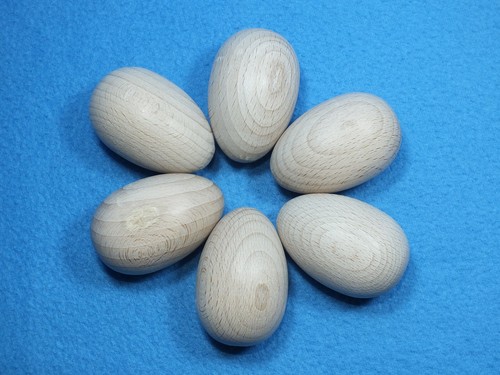 Ostereier aus holz - ostereier,
