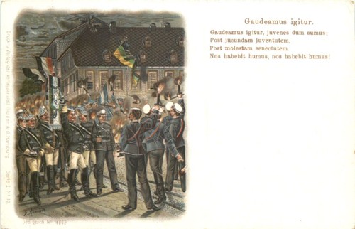 Gaudeamus igitur künstler - gaudeamus,