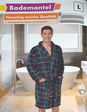 Bademantel Herren flauschig
