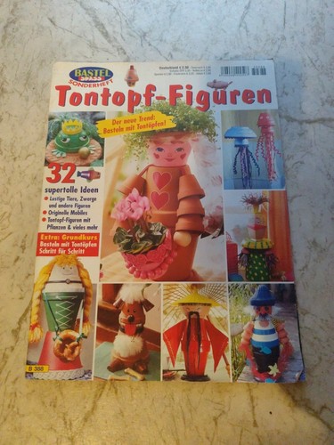 Tontopf figuren bastel spaß - figuren,