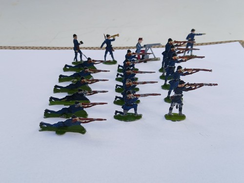 Zinn soldaten bemalt - zinn, soldaten,