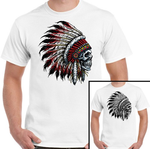 Indian totenkopf shirt - totenkopf, t-shirt