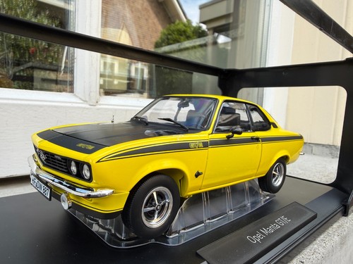 Opel manta gt e yellow - 1:18, a
