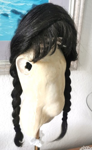 Schwarze vintage zopf - vintage,