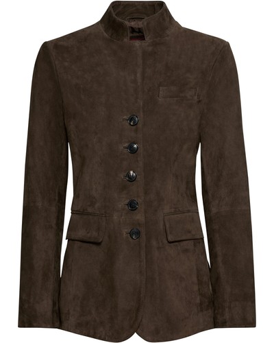 Reitmayer lederjacke mit - lederjacke,