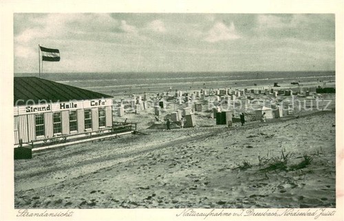 Juist nordseebad strandansicht - juist,