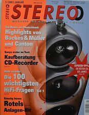 STEREO 1/03,     TIVOLI MODEL ONE,KEF REFERENCE 207,LUA SONATA,CANTON KARAT 2 DC