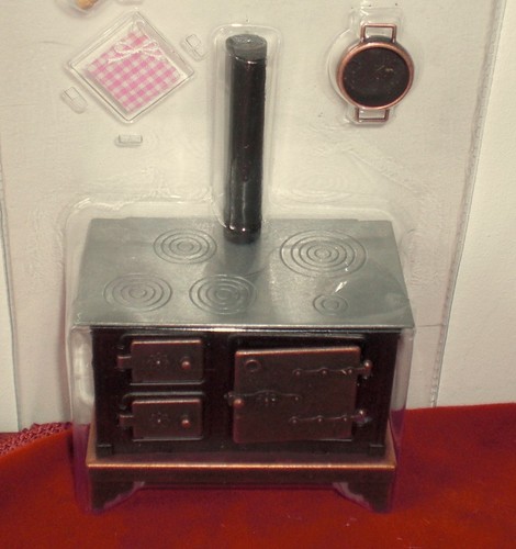 Retro kaminofen miniatur - kaminofen, in