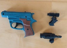 Altes Kinderspielzeug Erbsenpistole SEKIDEN Automatic SAP.50 70er Jahre