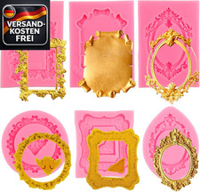 Rosa Rahmen Fondantform