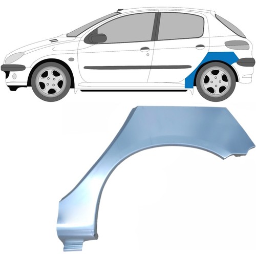 Für peugeot 206 1998 - peugeot, 5