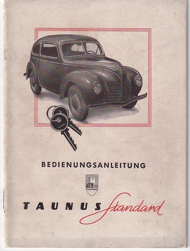 Ford taunus standard 1950 - ford,