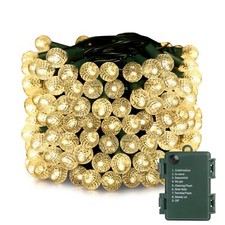 LED Lichterkette Party Garten 10M, 100 LED mit Memory-Funktion, 8 Modi, Batterie