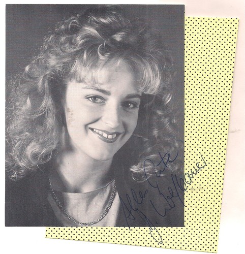 Autogramm daniela wolfbauer - daniela,