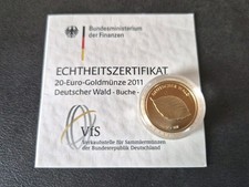 20 Euro Deutscher Wald Buche