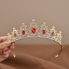 Prinzessin Krone Diadem für Mädchen bezaubernder Haarschmuck für Geburtstage