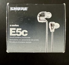 Shure E5c In-Ear Monitors –