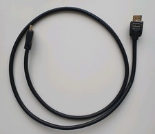 HDMI Kabel High Speed with Ethernet 1 Meter schwarz Amazon Basics TV Cable